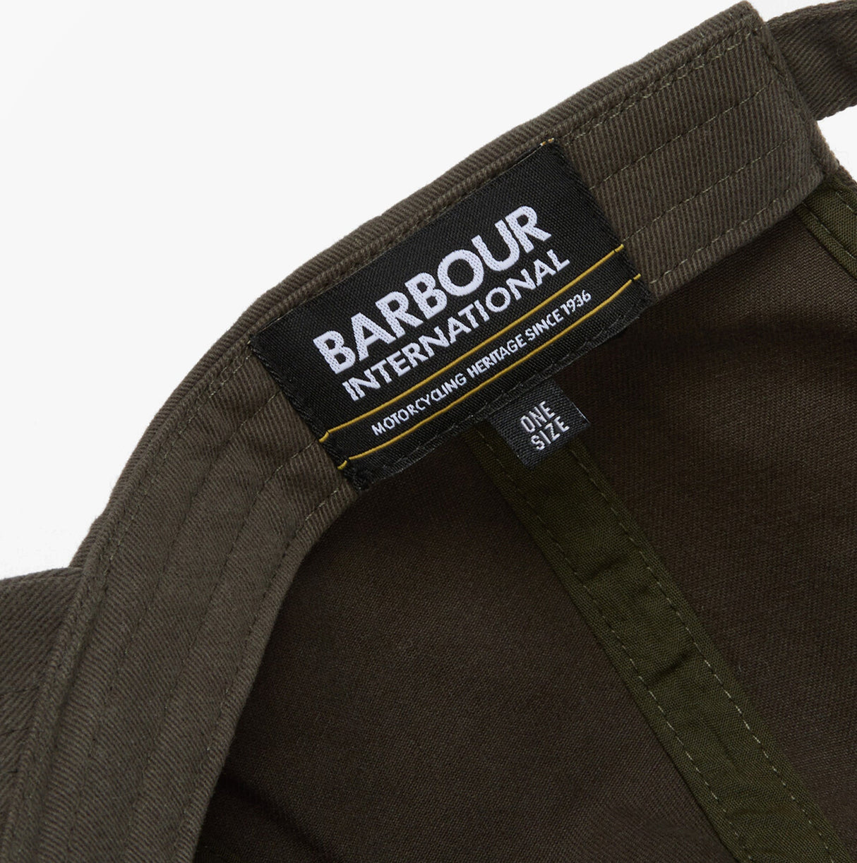 Barbour NORTON Drill Cap Mens Snapback Caps Sage/Shadow