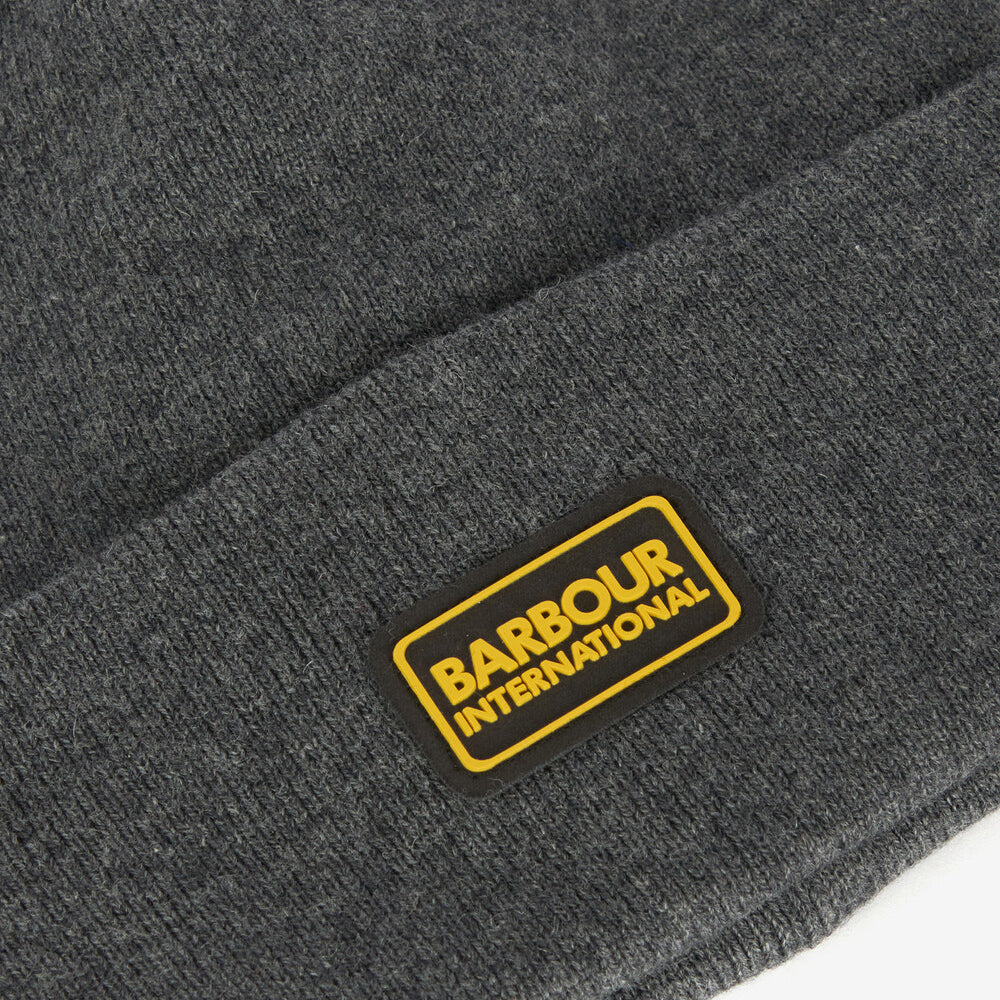 Barbour SENSOR LEGACY Mens Beanie Grey Marl