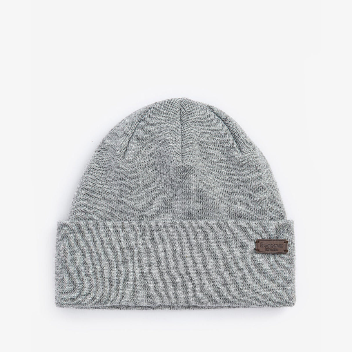 Barbour HEALEY Mens Beanie Light Grey Marl