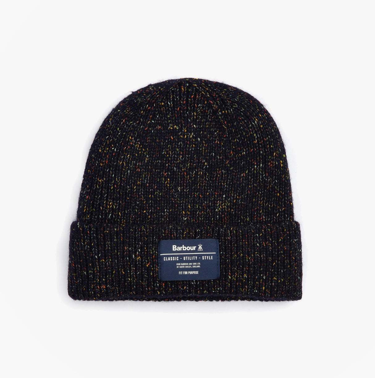 Barbour ESTON Mens Beanie Navy