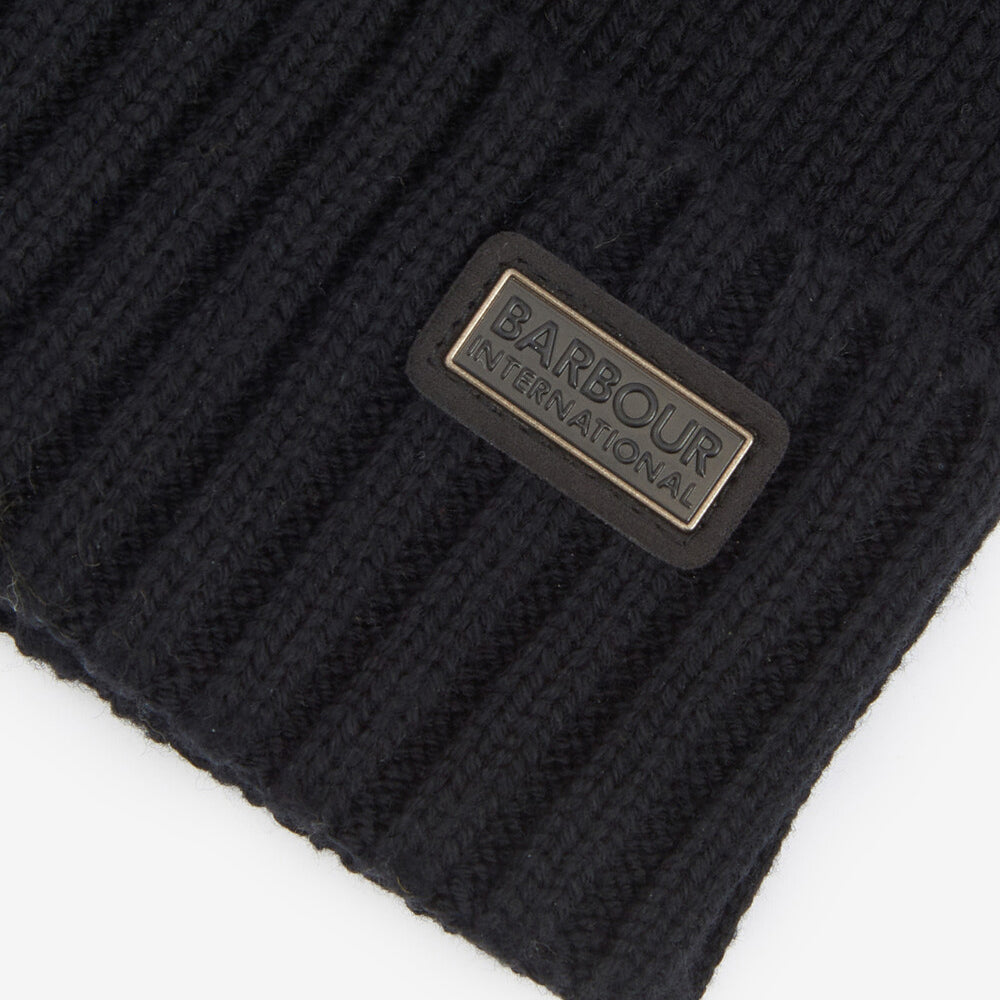 Barbour CHESTER Mens Beanie Black