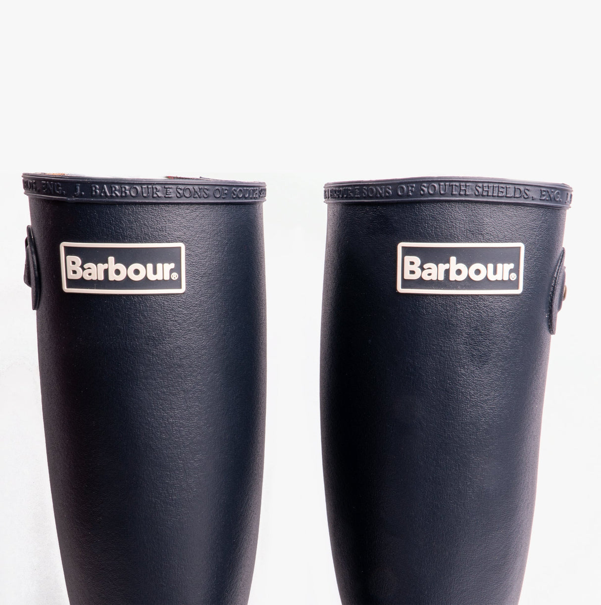 Barbour BEDE Mens Wellington Boots Navy