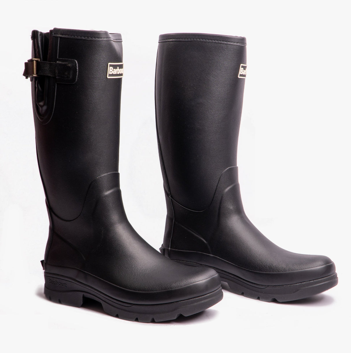 Barbour TEMPEST Mens Wellington Boots Black