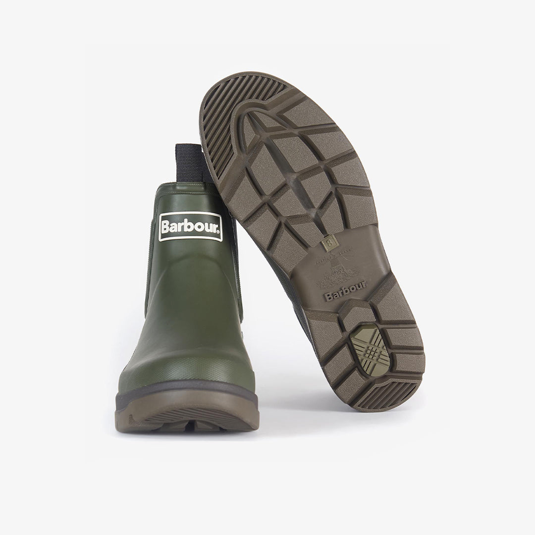 Barbour NIMBUS Mens Wellington Boots Olive