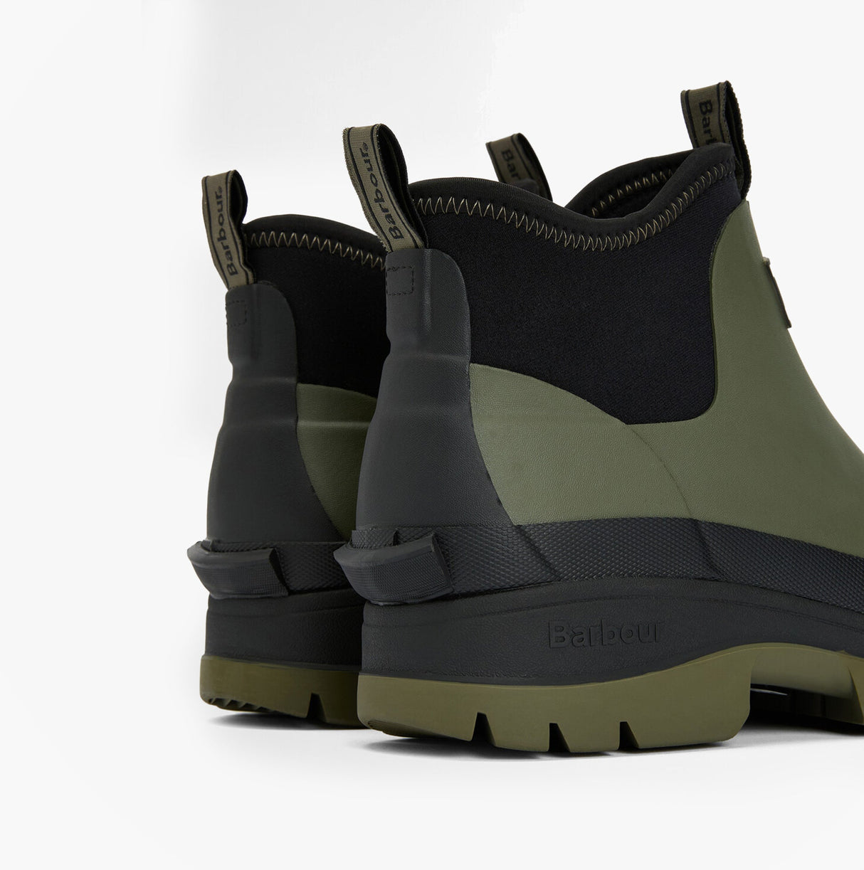 Barbour RIDGE Mens Wellies Uniform Green