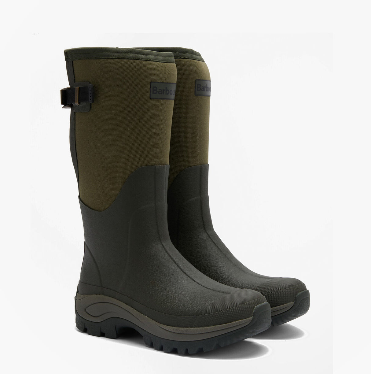Barbour TYNEDALE Mens Tall Wellies Olive