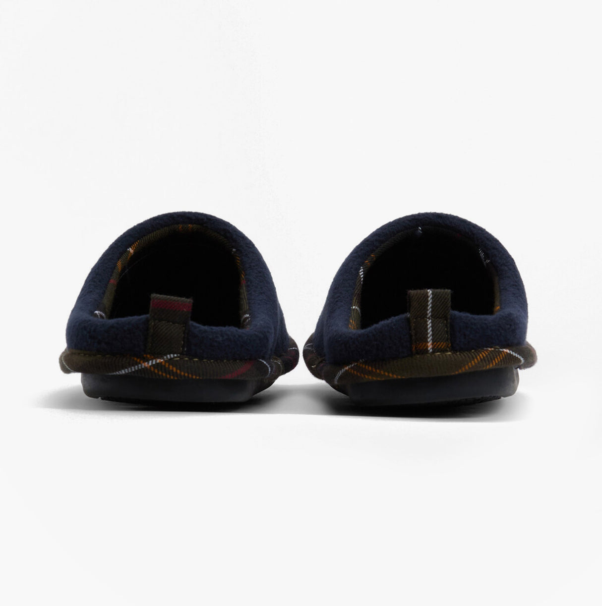 Barbour HEXHAM Mens Mule Slippers Navy