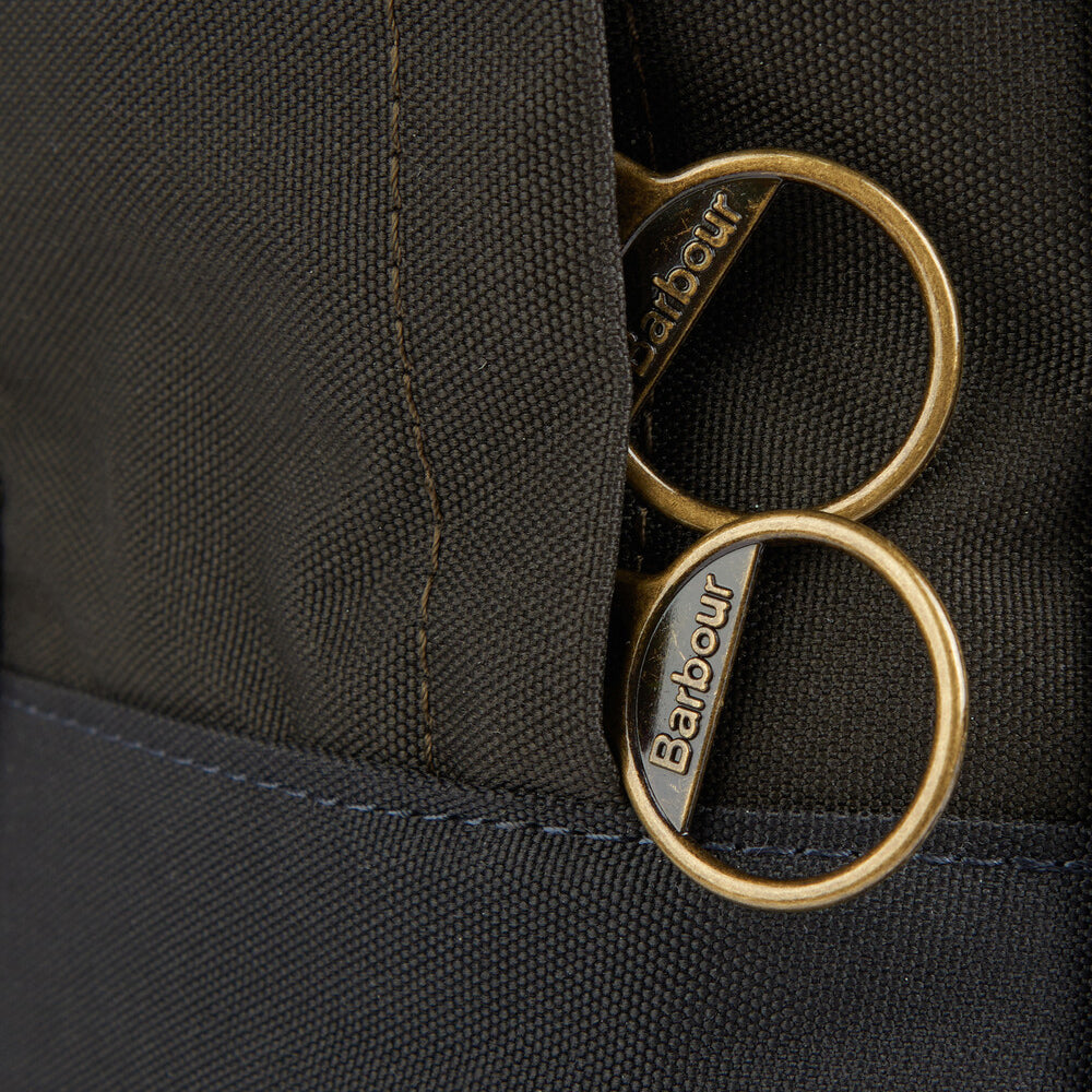 Barbour HIGHFIELD CANVAS BACKPACK Unisex Adults Canvas Backpack Navy/Olive