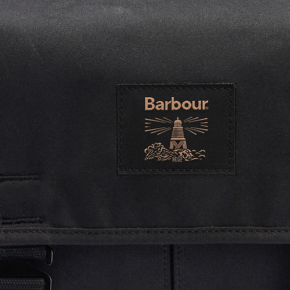 Barbour FIELD WAX Unisex Adults Messenger Bag Black
