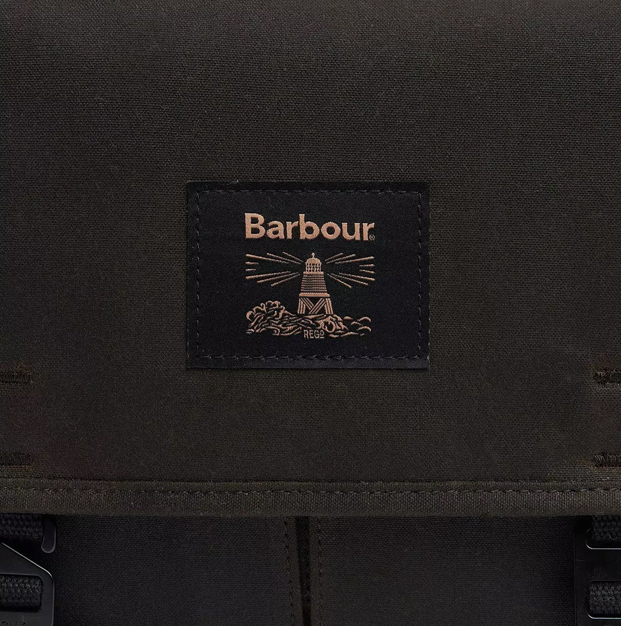 Barbour FIELD WAX Unisex Adults Messenger Bag Olive