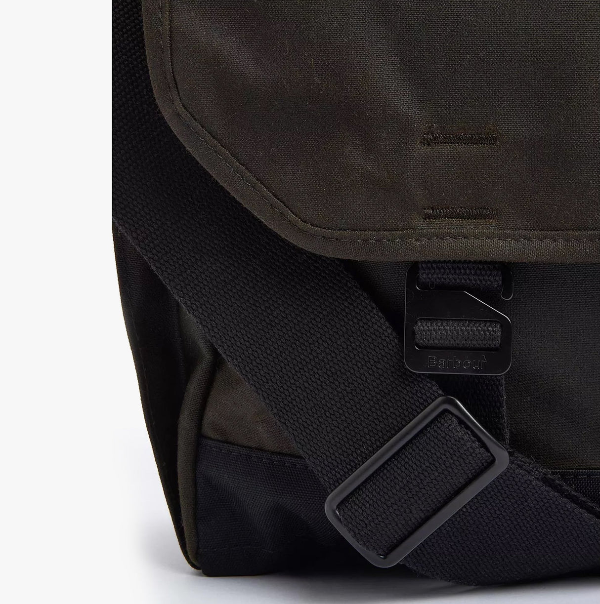 Barbour FIELD WAX Unisex Adults Messenger Bag Olive