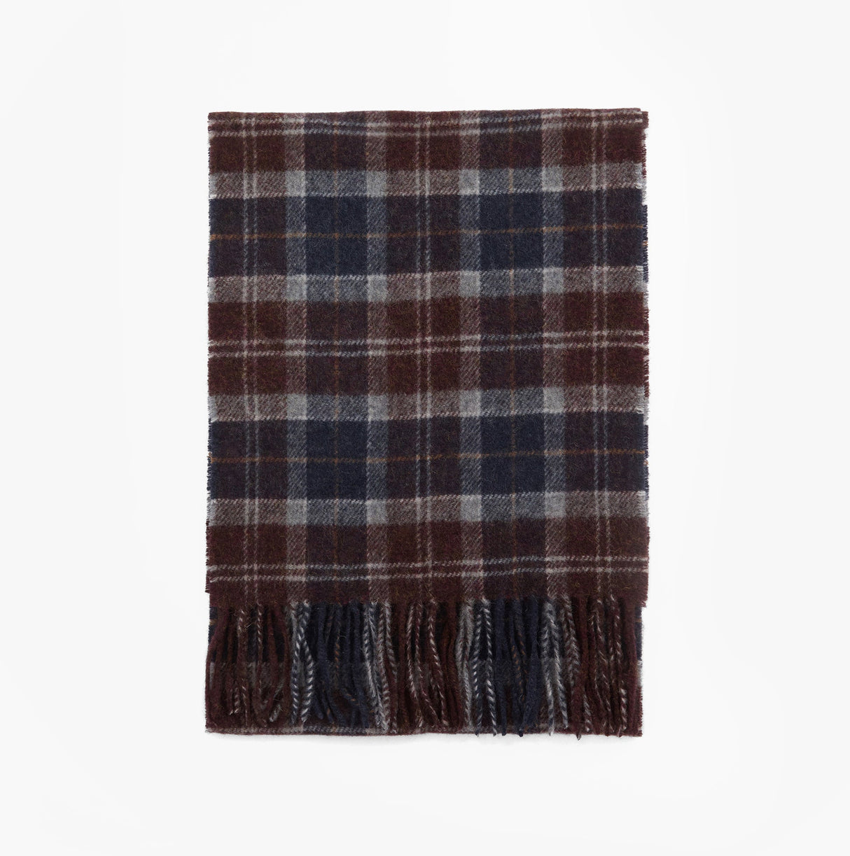 Barbour TARTAN LAMBSWOOL Mens Winter Oak Tartan