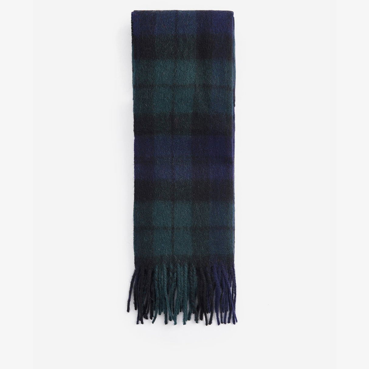 Barbour NEW CHECK Unisex Adults Tartan Scarf Black Watch