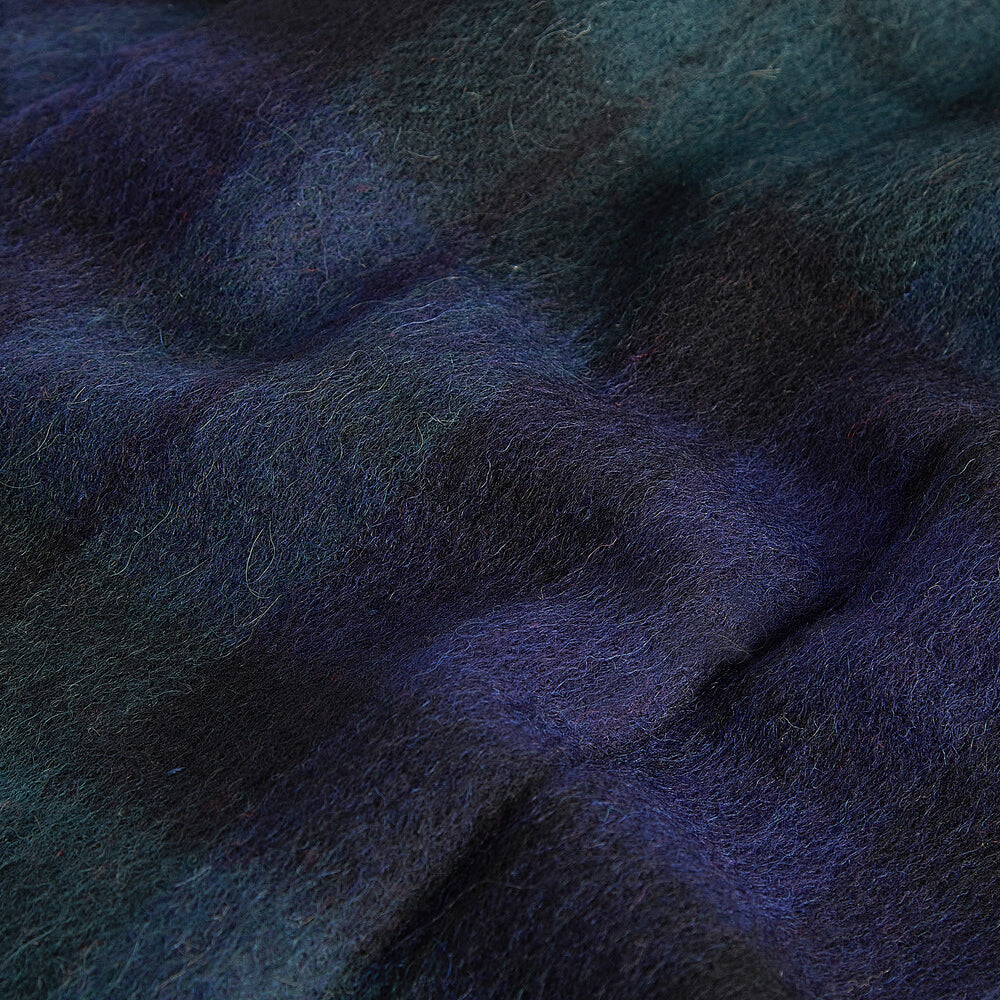 Barbour NEW CHECK Unisex Adults Tartan Scarf Black Watch