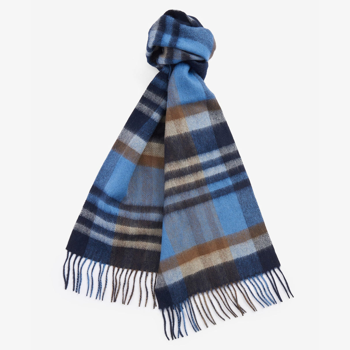 Barbour FIELD REVERSIBLE Scarf Unisex Adults Navy