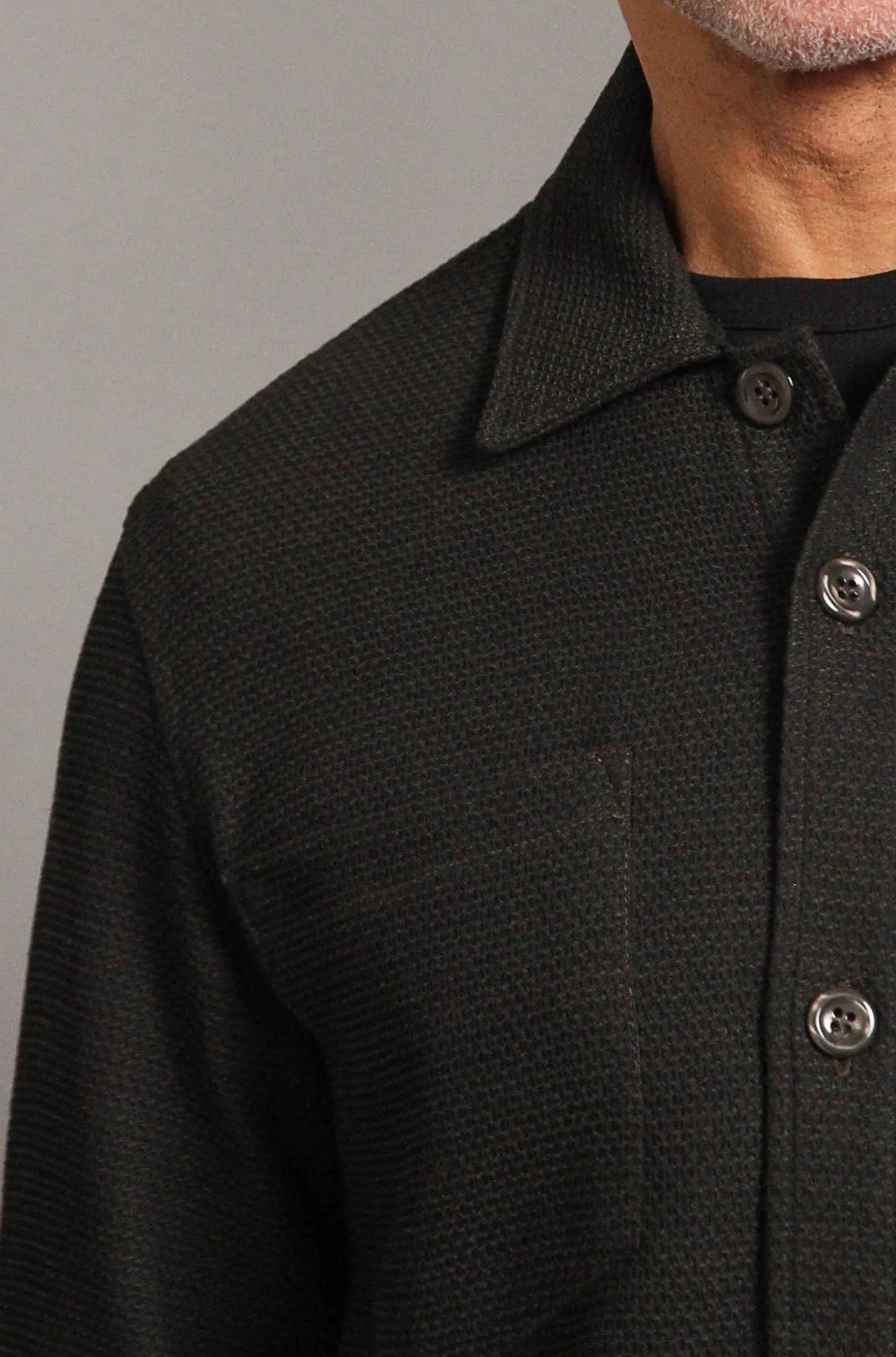 Bart Long Sleeve Shirt - Olive Malta