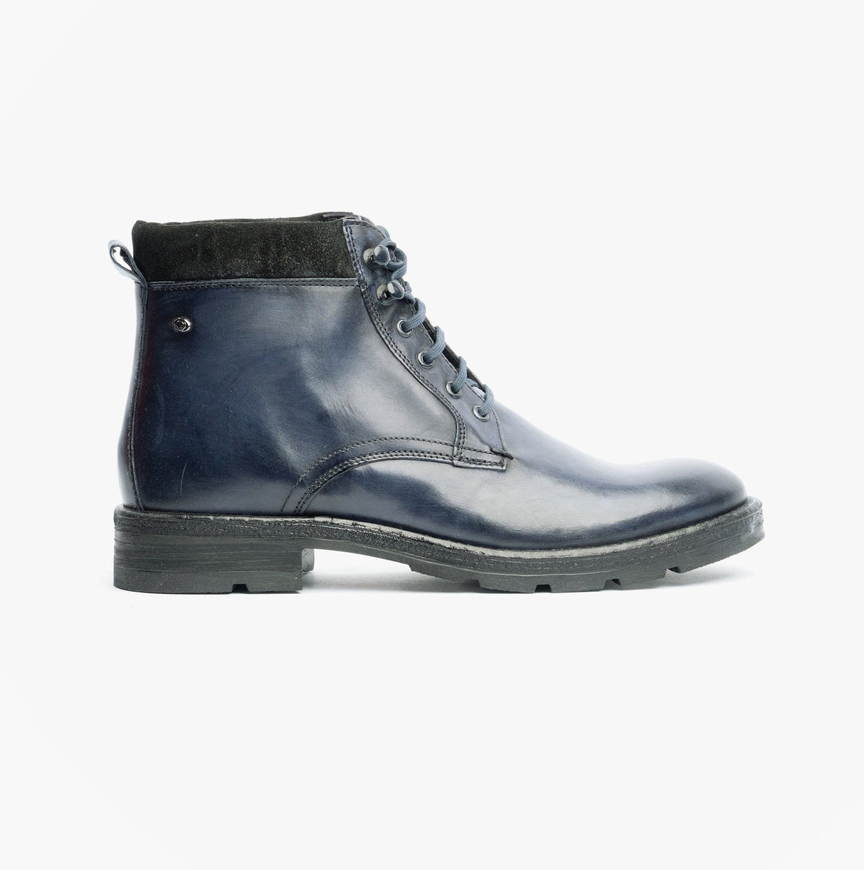 Base London PANZER Mens Casual Boots Blue