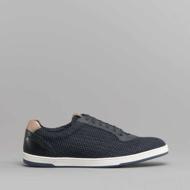 Base London HUSTLE Mens Trainers Navy