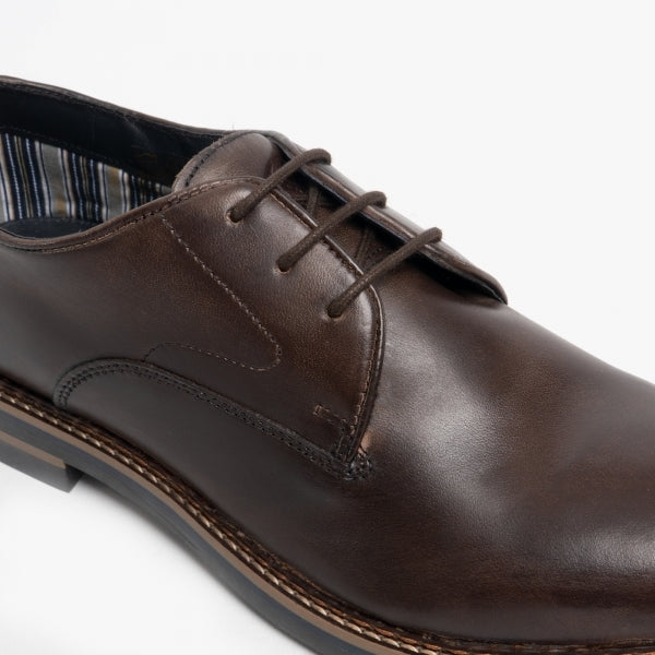 Base London WAYNE Mens Shoes Cocoa