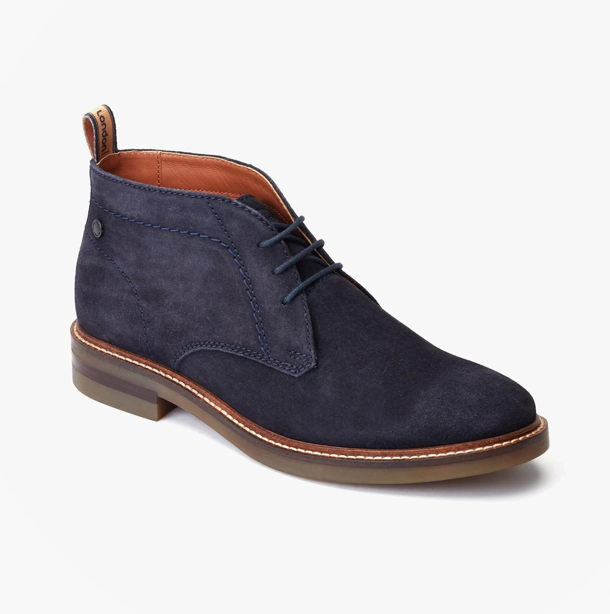 Base London KNEBWORTH Mens Boots Navy