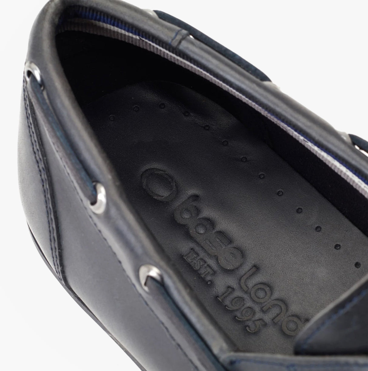 Base London STERN Mens Trainers Navy