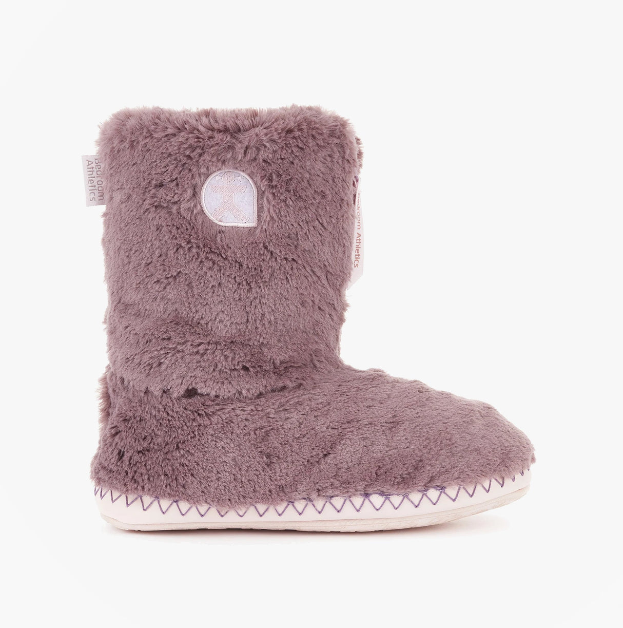 Bedroom Athletics MONROE Womens Faux Fur Boots Aquarelle/Dusky Pink