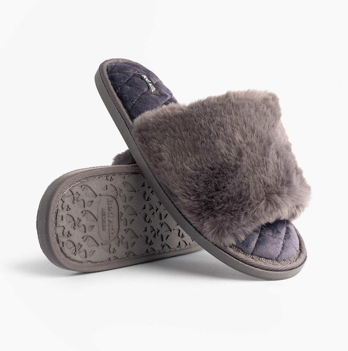 Bedroom Athletics ERIN Womens Slipper Sliders Ink