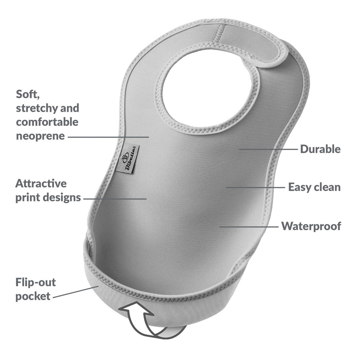 Weaning Bib - Tropical Fish UltraBib