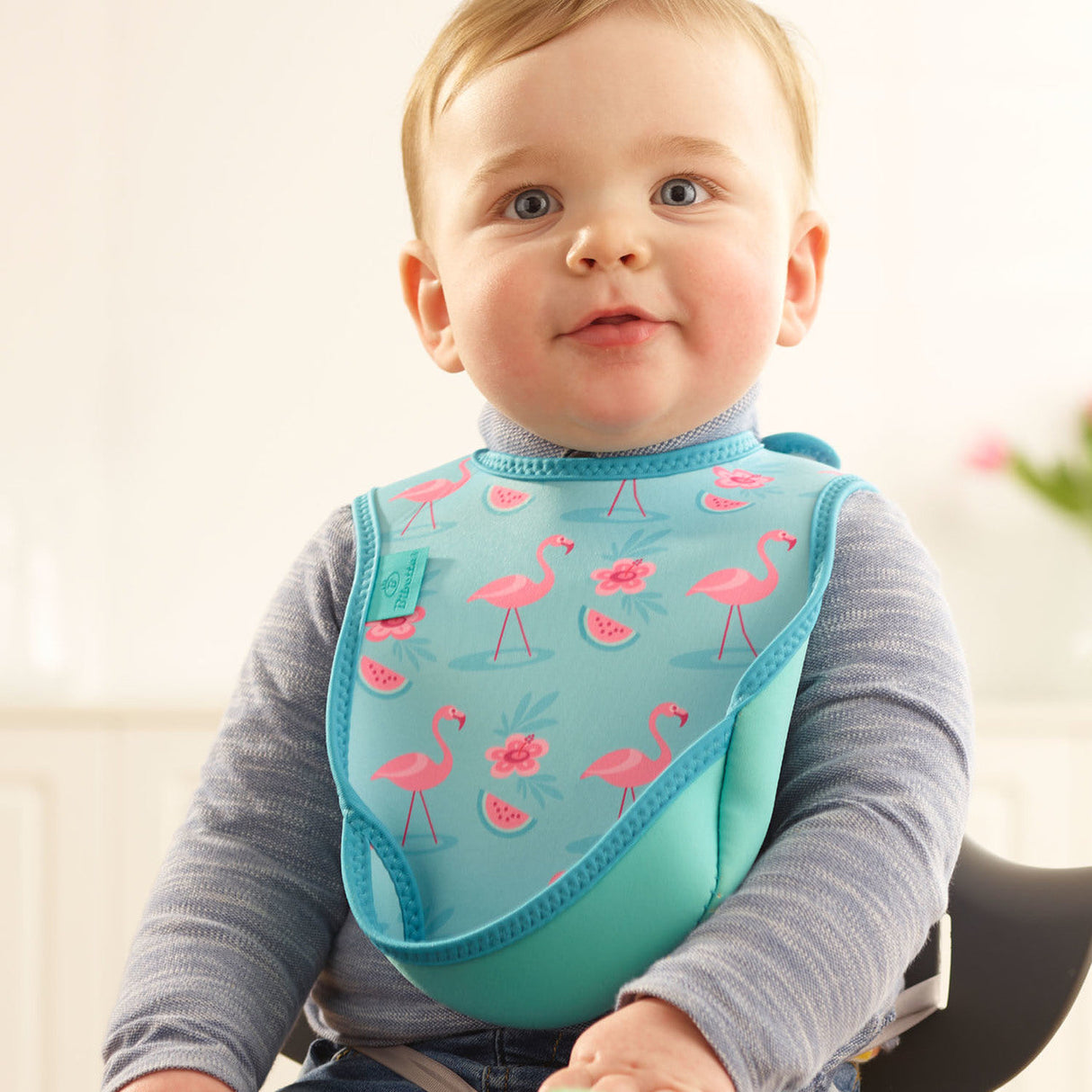 Weaning Bib - Flamingos UltraBib