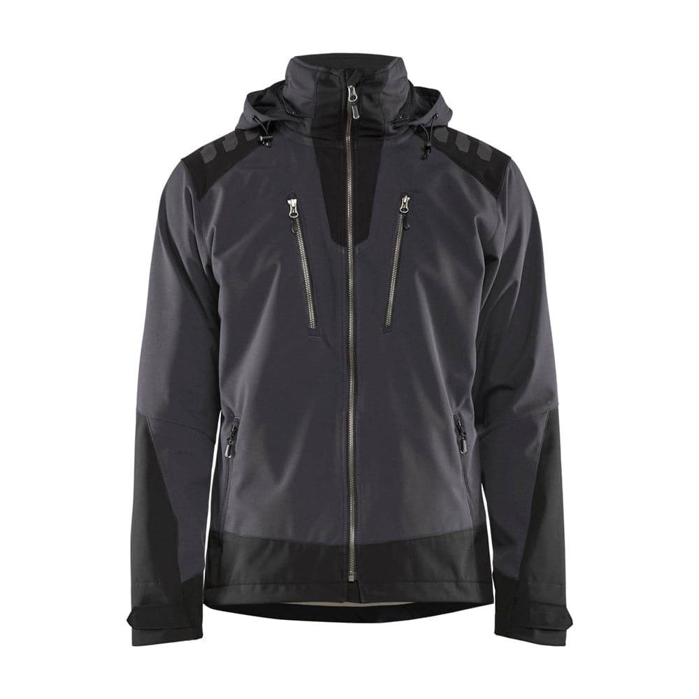 Blåkläder 4749 Stretch Hooded Softshell Jacket, wind and waterproof fabric