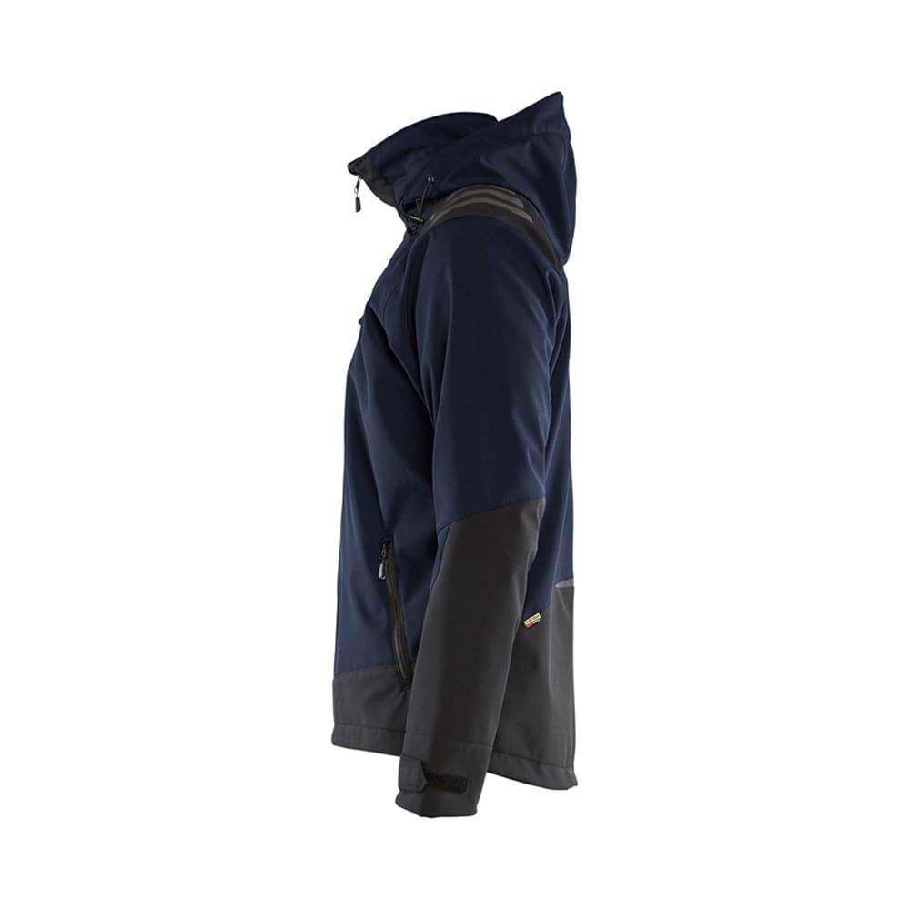 Blåkläder 4749 Stretch Hooded Softshell Jacket, wind and waterproof fabric