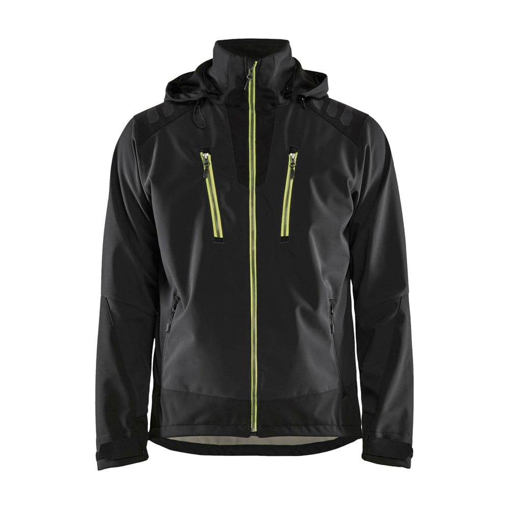 Blåkläder 4749 Stretch Hooded Softshell Jacket, wind and waterproof fabric