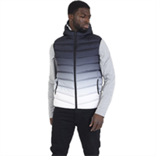 Mens Brave Soul BlackBurn Gradient Gilet