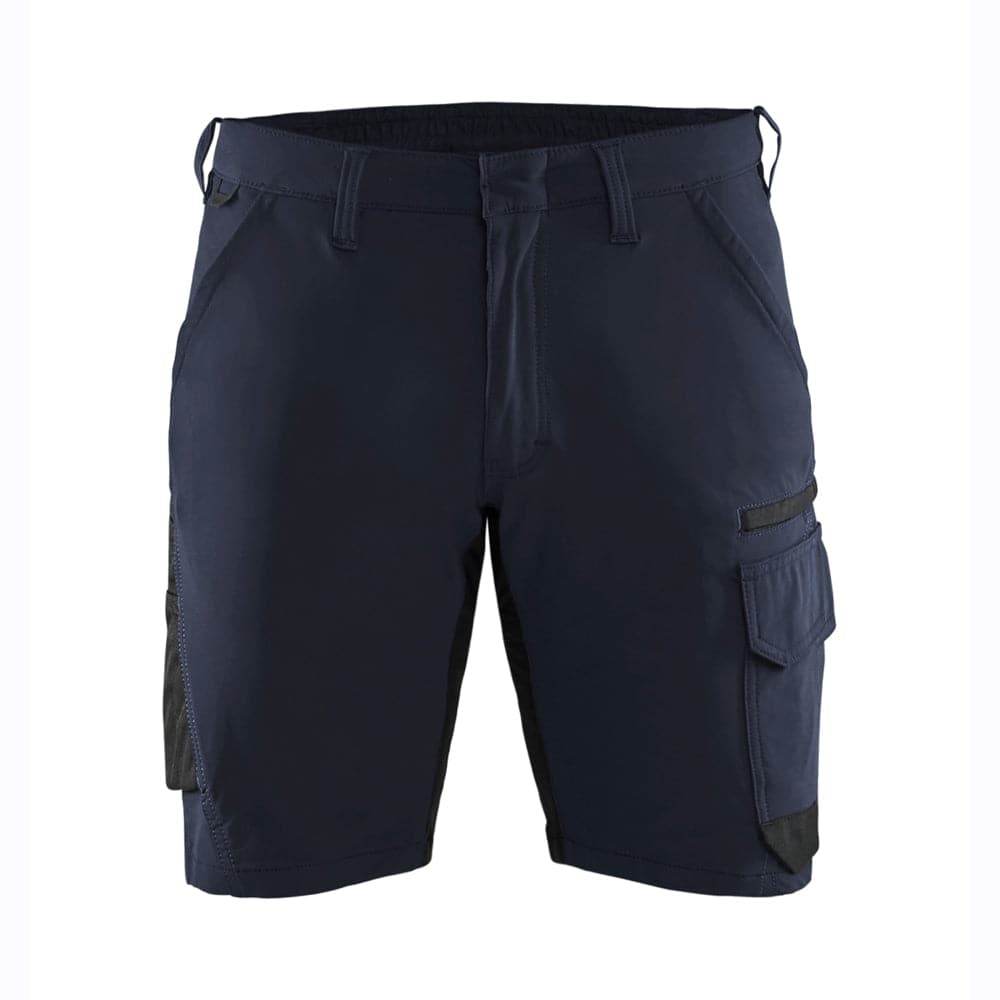 Blaklader 1423 4-Way Stretch Service Shorts Dark navy/Black / 33" Waist