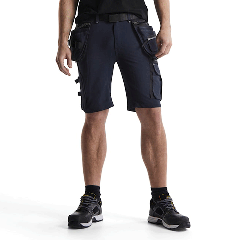 Blaklader 1988 Craftsmen 4-Way Stretch Holster Pocket Work Shorts X1900