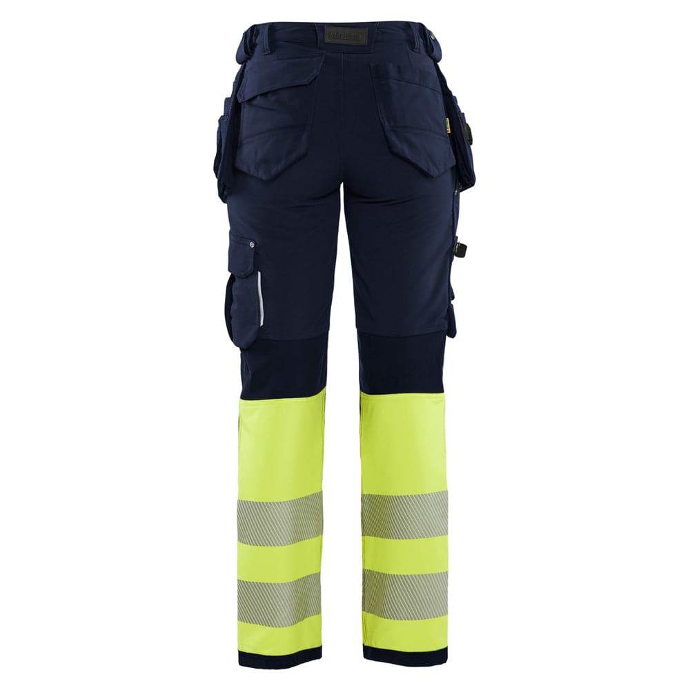 Blaklader 7193 Women's Hi-Vis 4-Way Stretch Holster Pocket Trousers