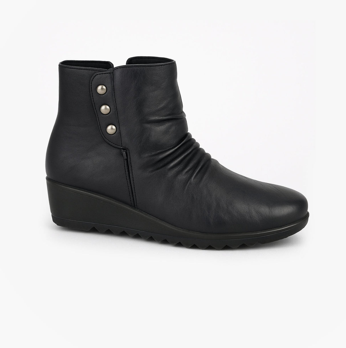 Boulevard L400A Womens Boots Black