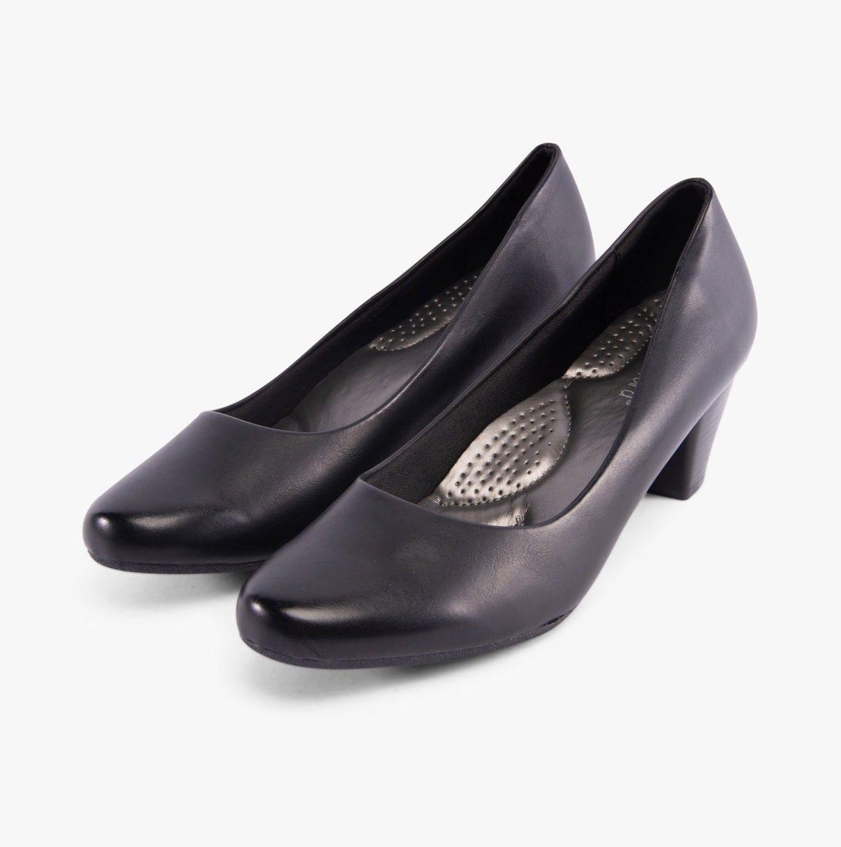 Boulevard L532A Womens Heeled Shoes Black