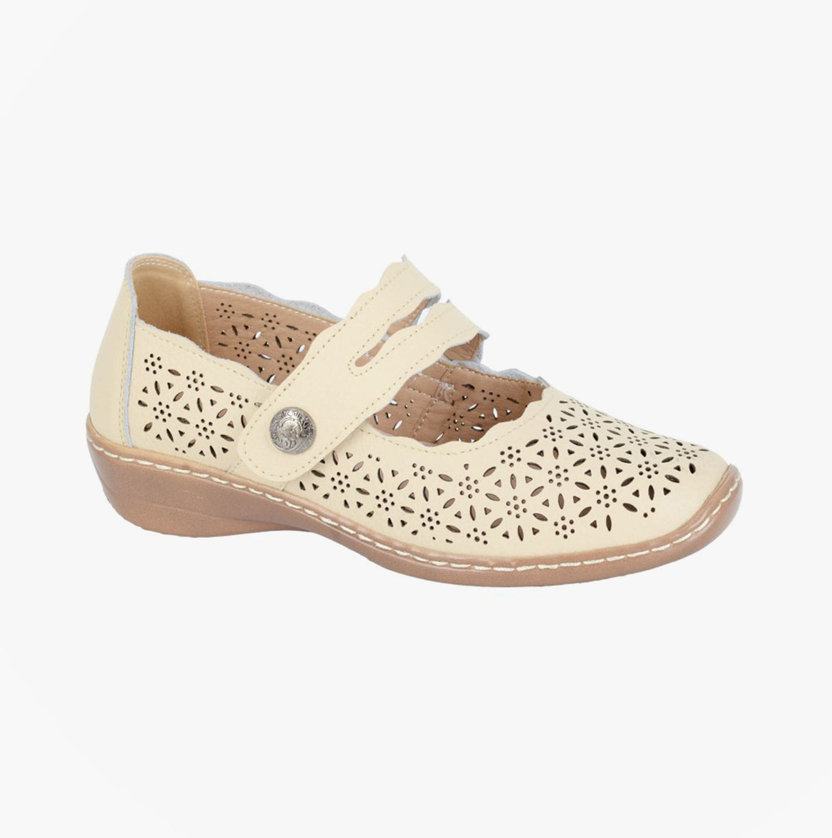 Boulevard L641BE Ladies Shoes Beige