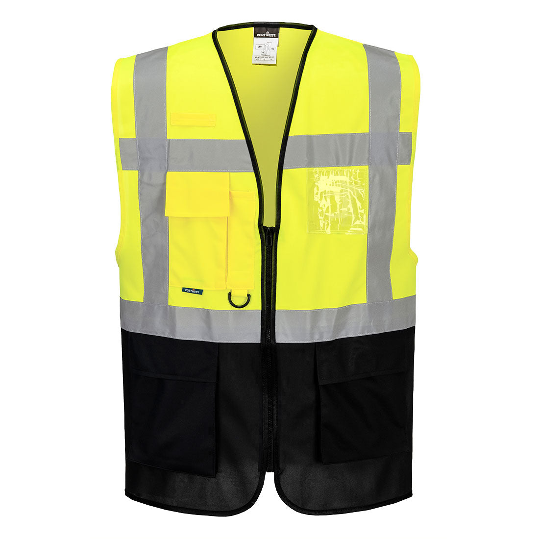 Portwest Warsaw Hi-Vis Contrast Executive Vest