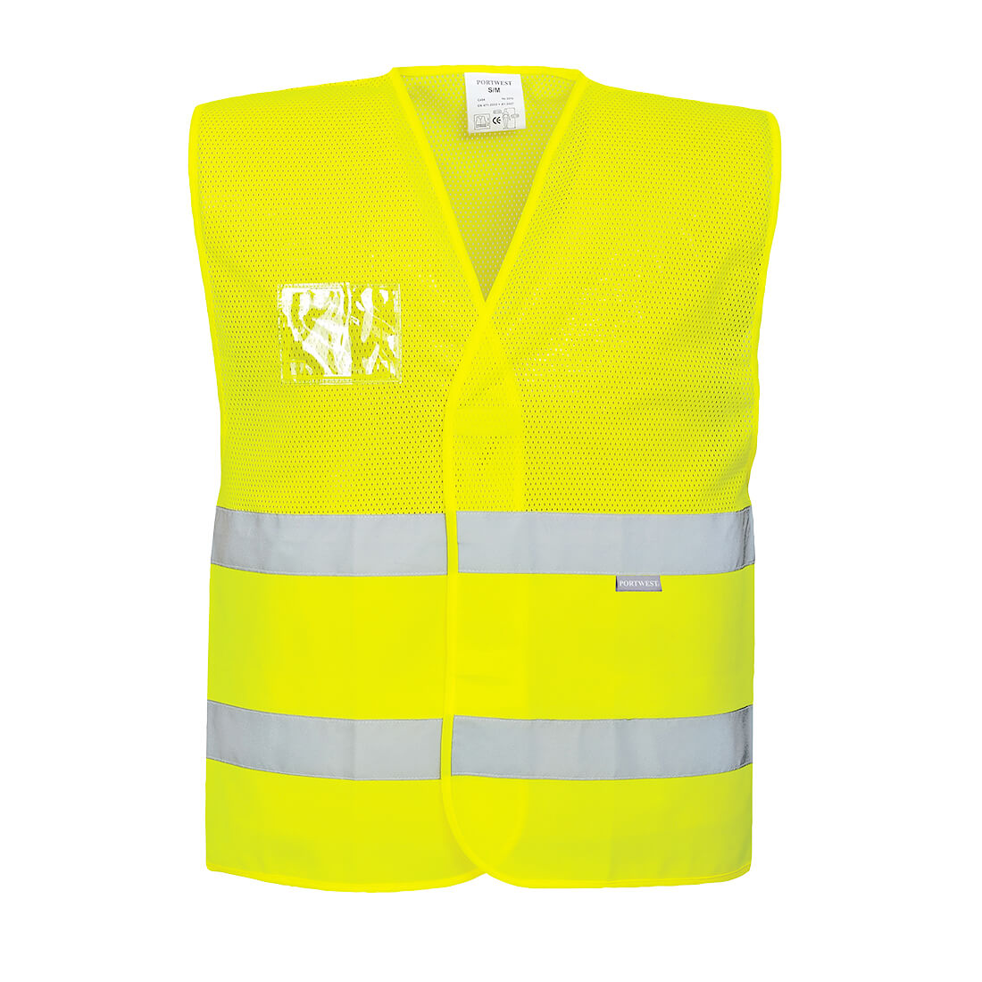 Portwest Hi-Vis Half Mesh Two Band Vest