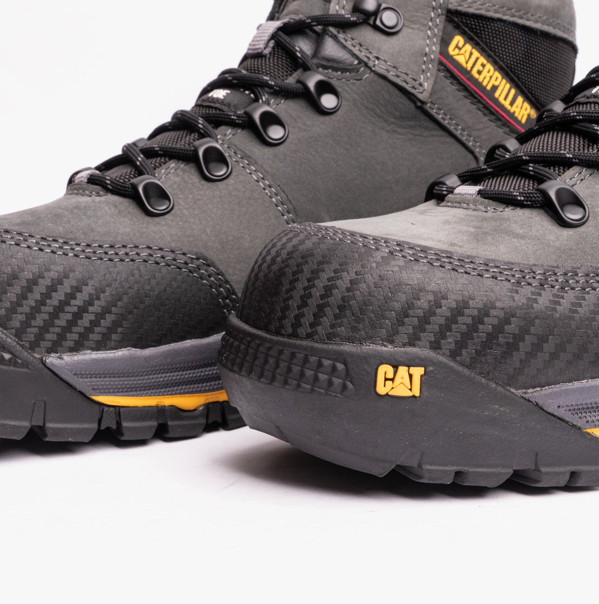CAT MUNISING Mens Safety Boots Grey