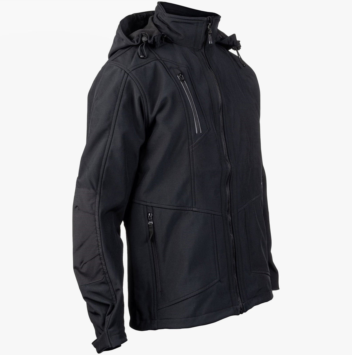 CAT MERCURY SOFT SHELL Mens Hooded Jacket Black