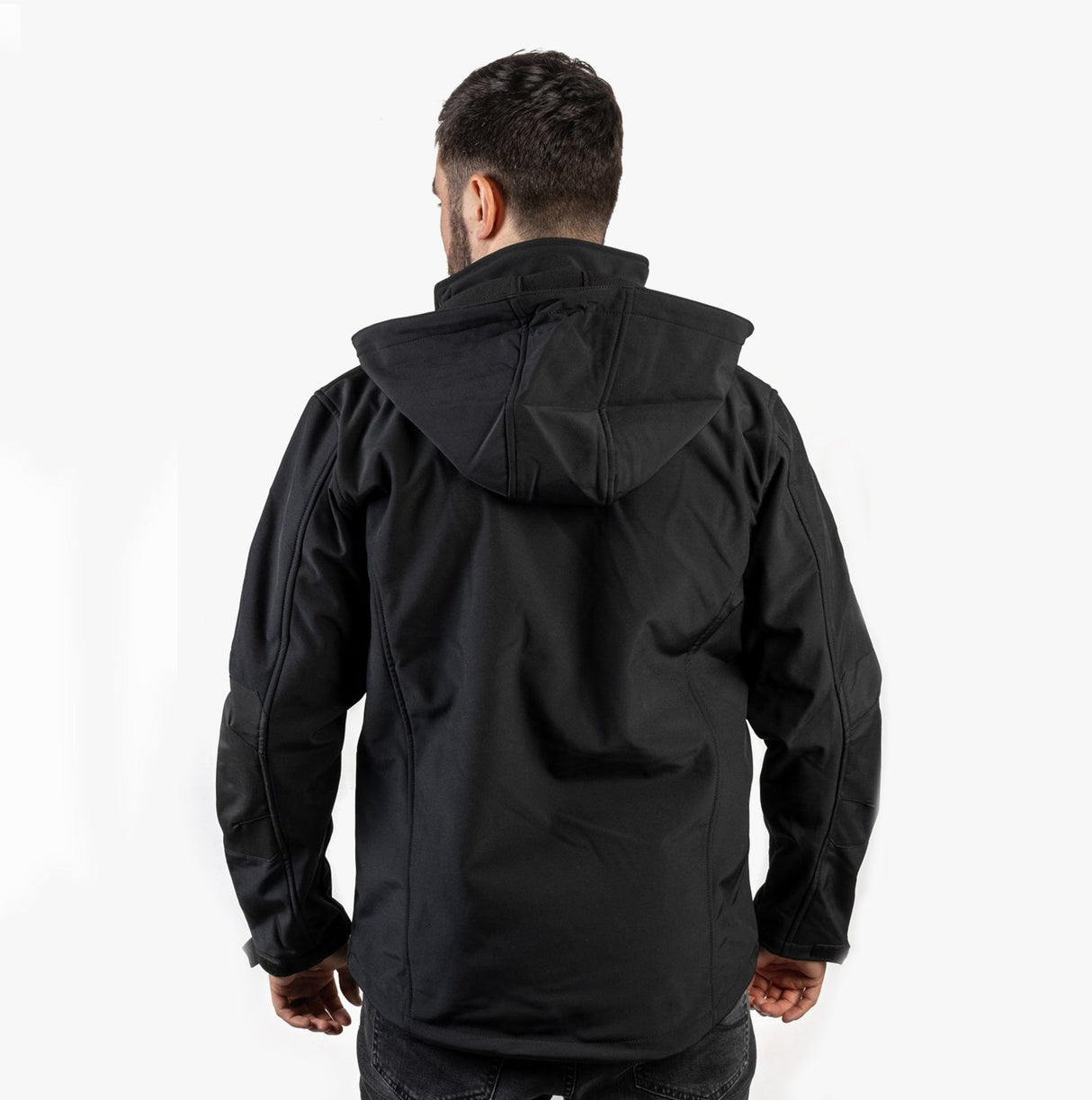 CAT MERCURY SOFT SHELL Mens Hooded Jacket Black