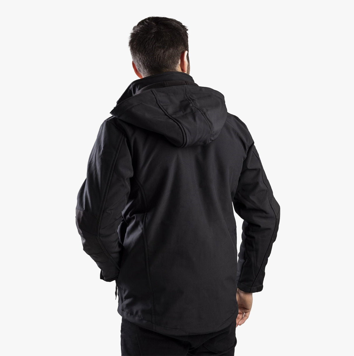 CAT MERCURY SOFT SHELL Mens Hooded Jacket Black