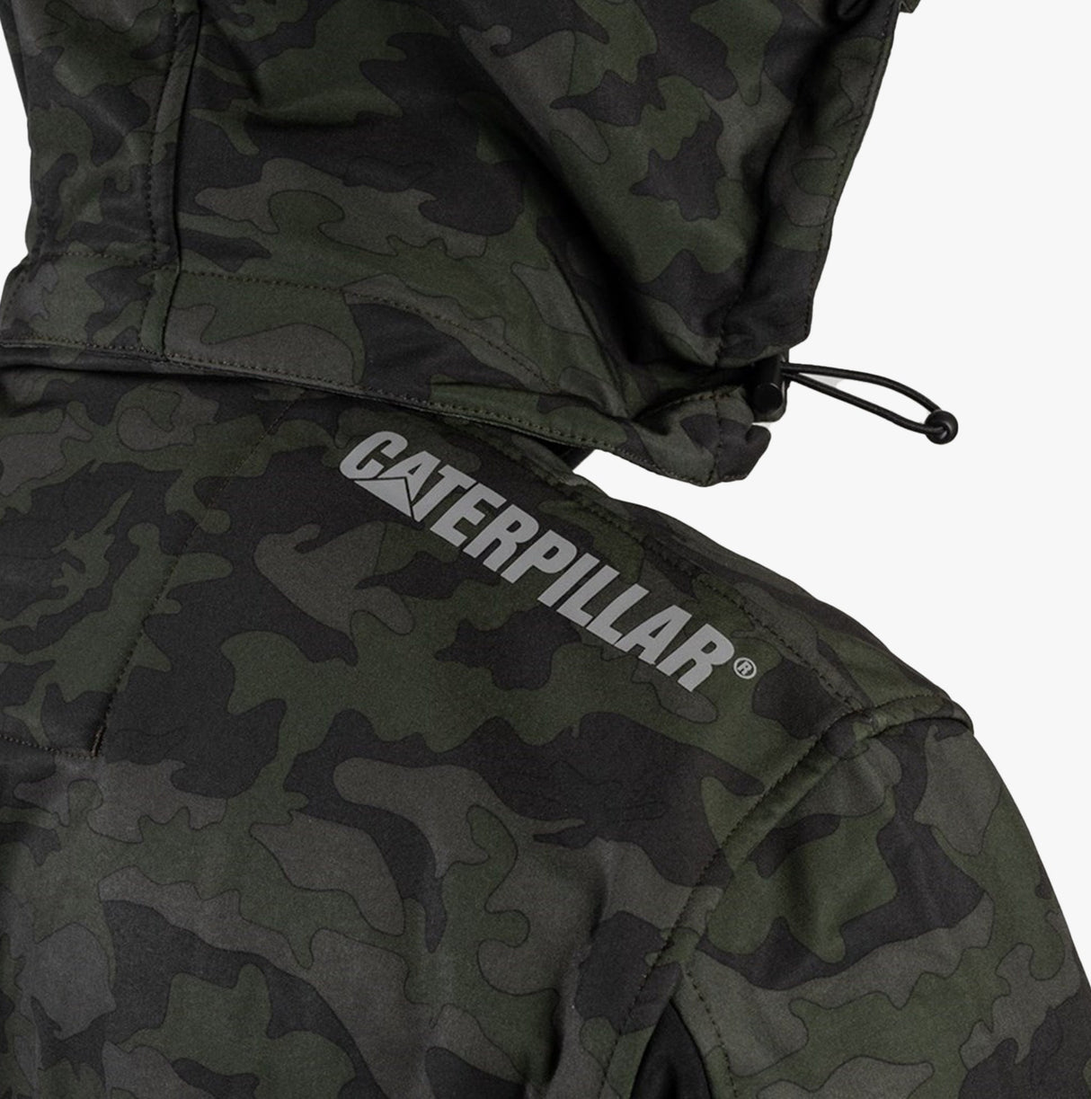 CAT MERCURY SOFT SHELL Mens Hooded Jacket Multicoloured