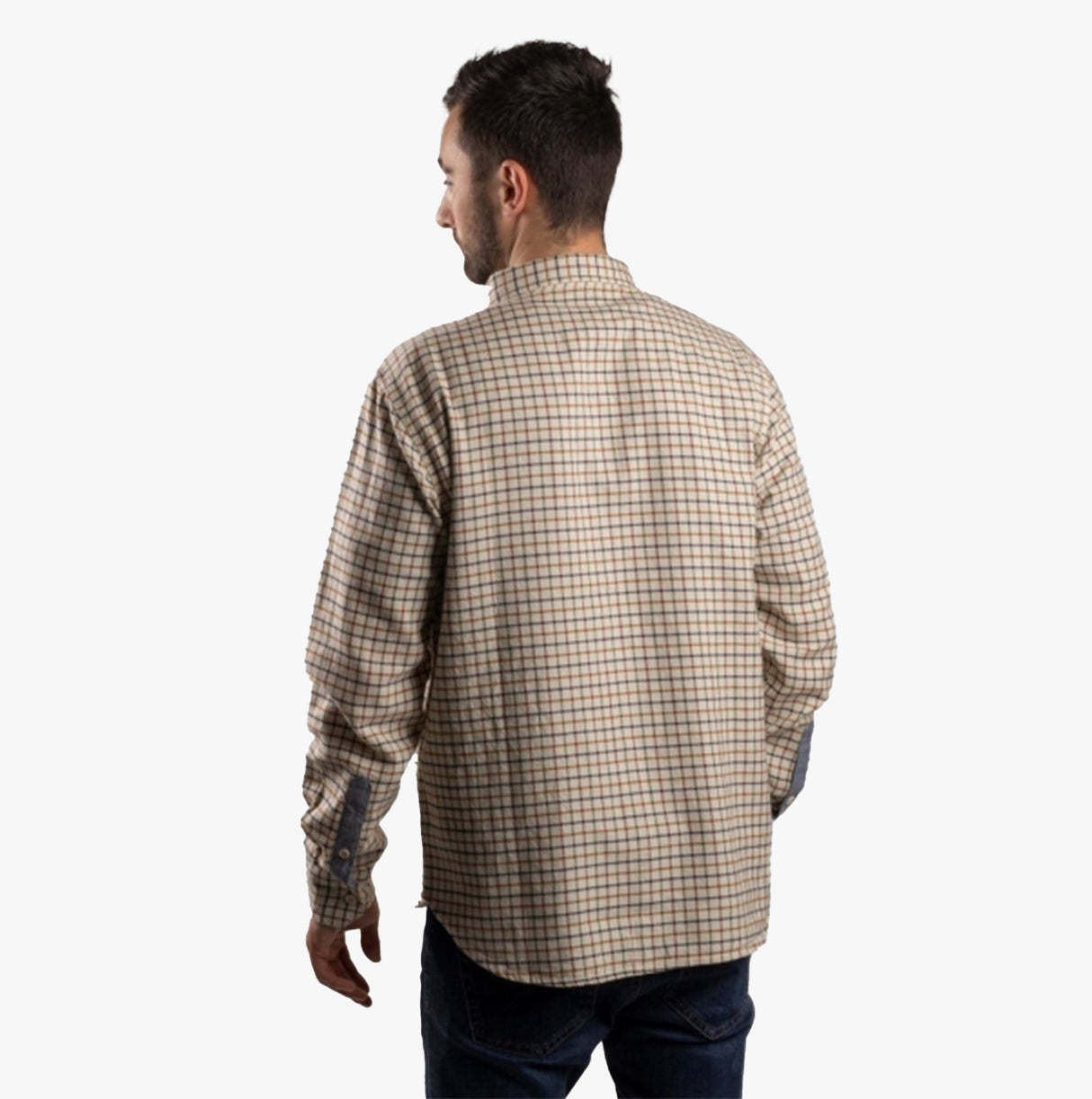 CAT TATTERSALL BUTTON DOWN Mens Cotton Shirt Multicoloured