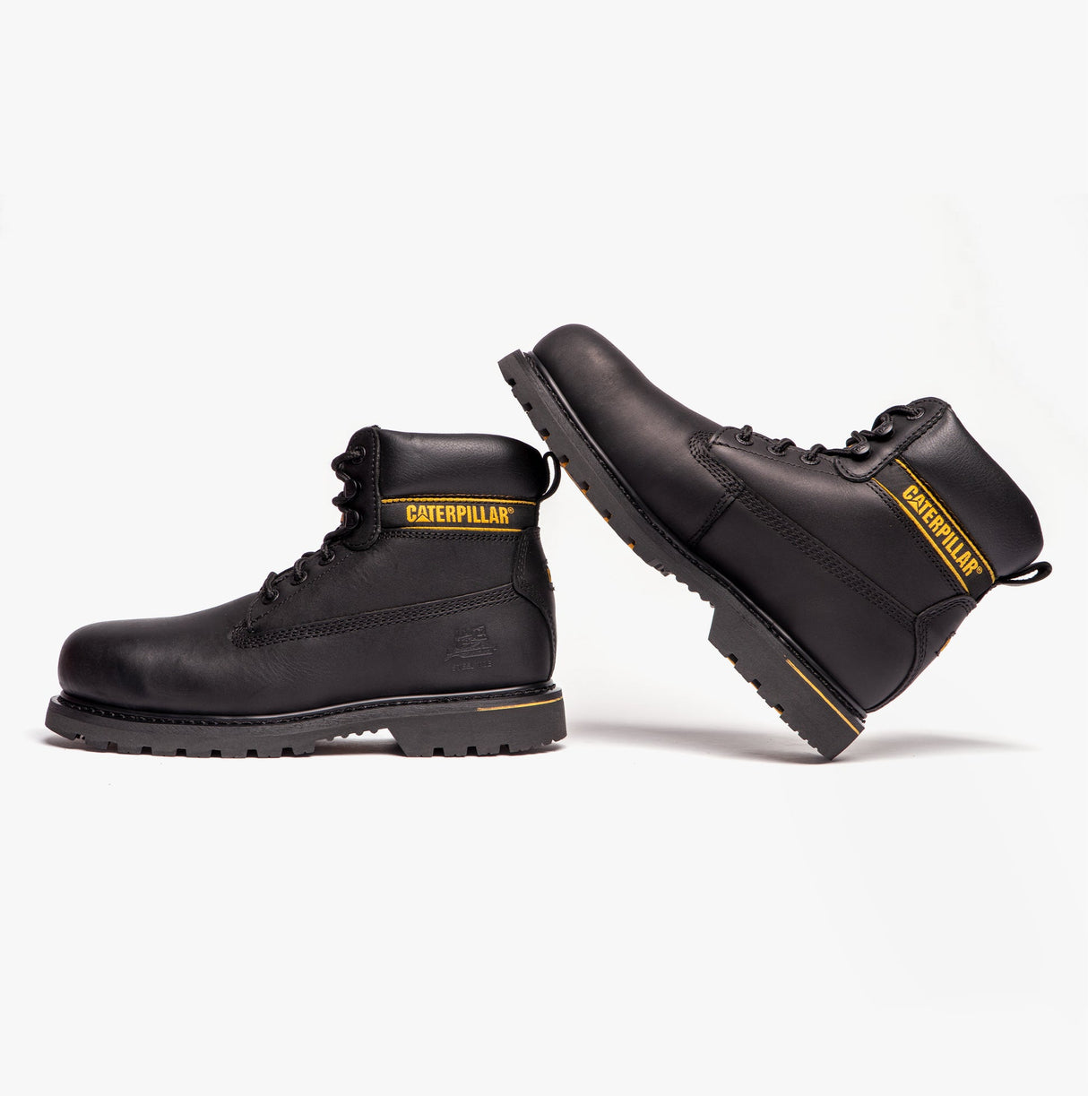 CAT HOLTON Mens Safety Boots Black