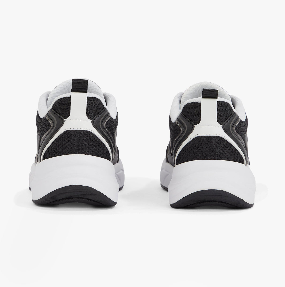 Calvin Klein RETRO TENNIS MESH Womens Trainers Black/Bright White