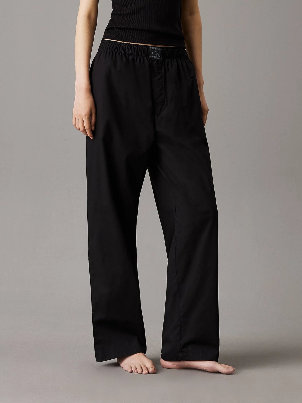Calvin Klein CK ESTABLISHED Womens Pyjama Pants Black